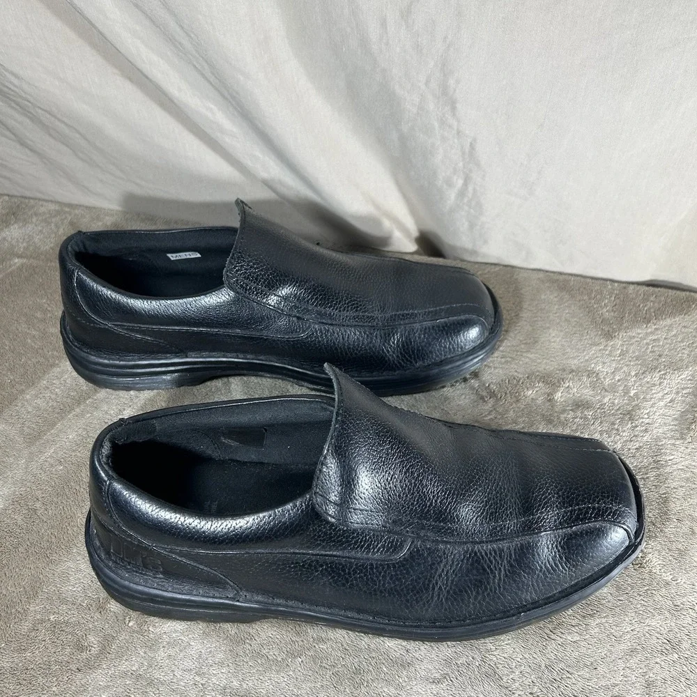 Dr Martens Norfolk Industrial Mens 10 Black Leather Slip Resistant Work Shoes